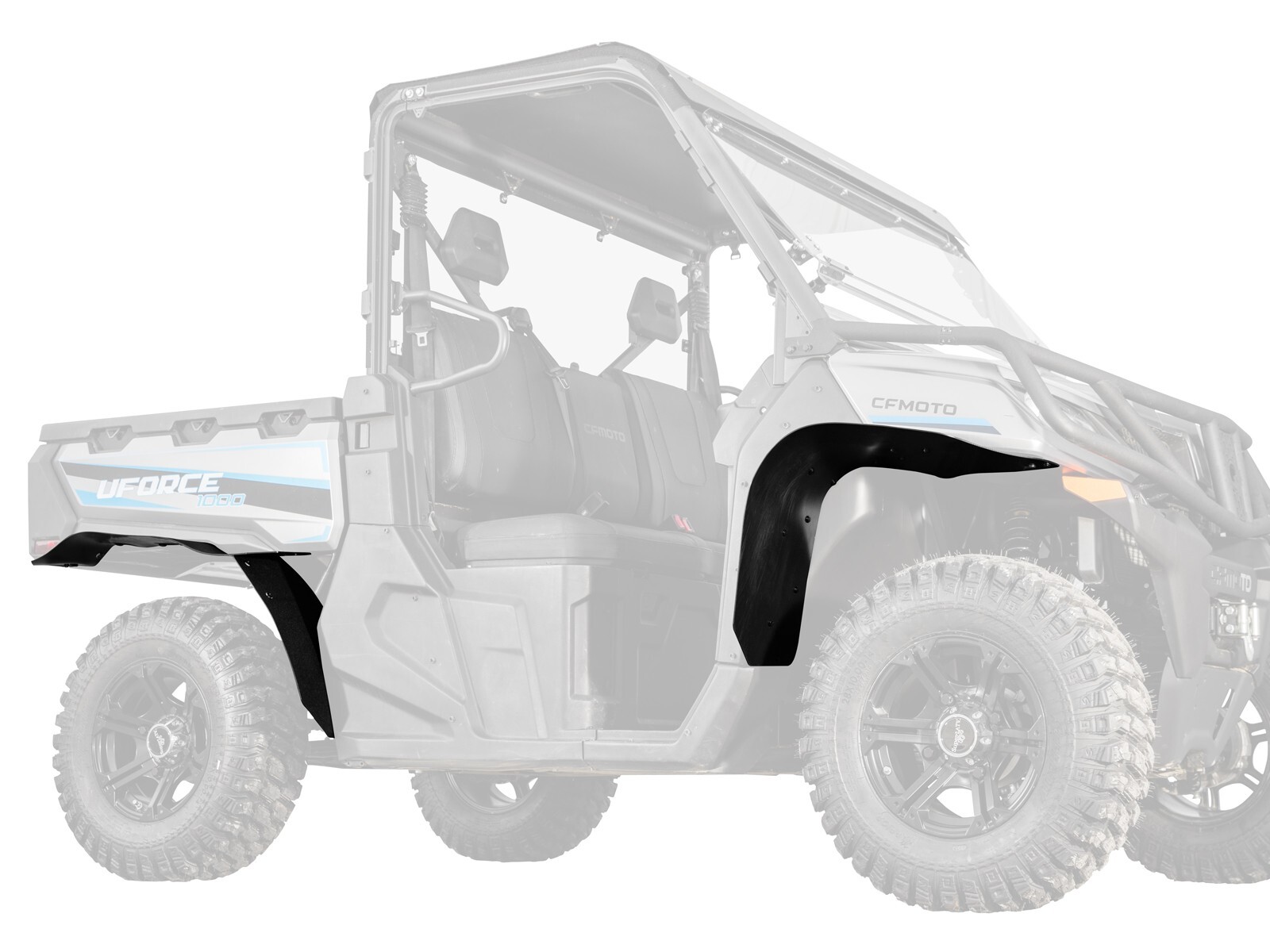 SuperATV Low Profile Fender Flares for CFMoto UForce (See Fitment)