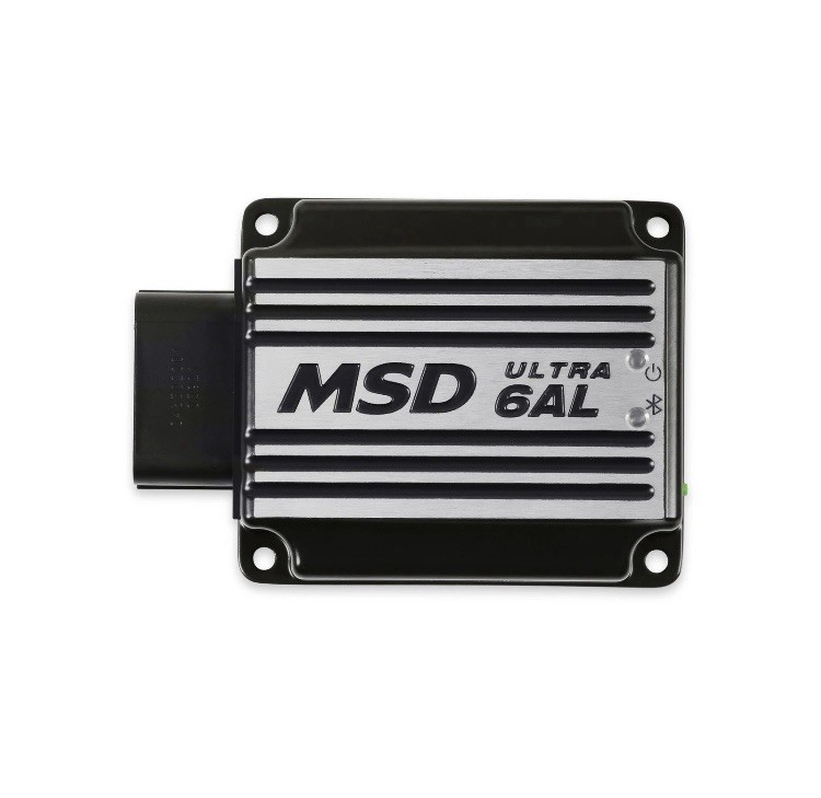 MSD 64233 Ultra 6AL Ignition Control Black Built In 3-Step