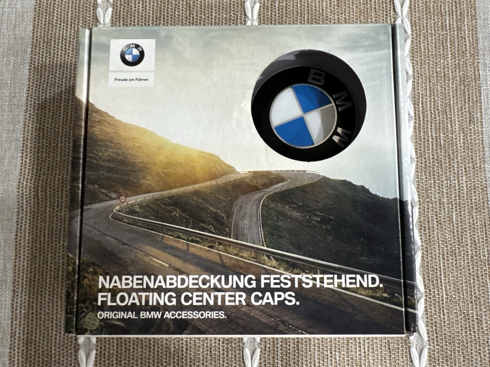 BMW Floating Center Caps 68mm OEM Accessories for 5x120 Wheels BMW Floating Center Caps 68mm OEM Accessories for 5x120 Wheels