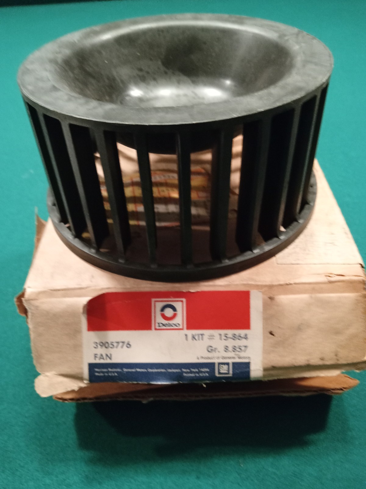 NEW NOS GM #3905776 DELCO FAN 1963 64 65 66 67 CORVETTE 1963-1967 