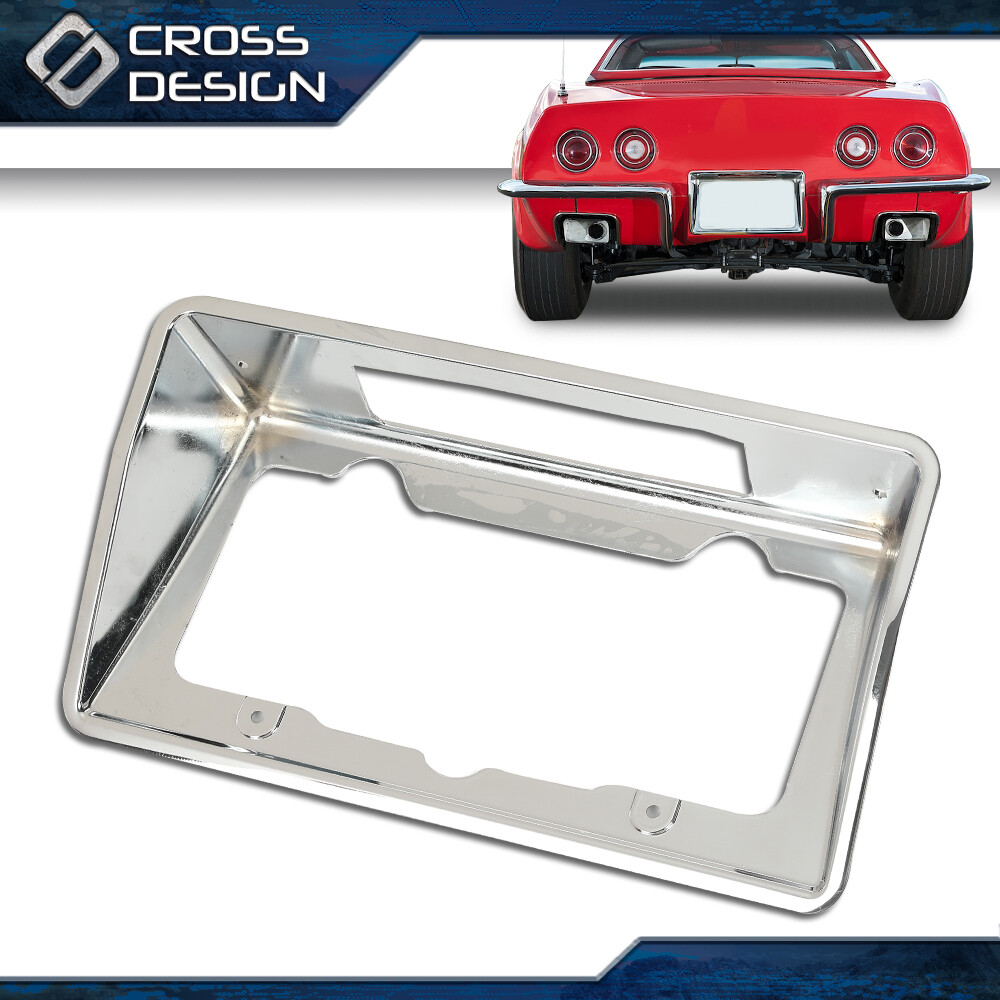 Rear License Plate Bezel Housing NEW Fit For 1968-1973 Corvette C3