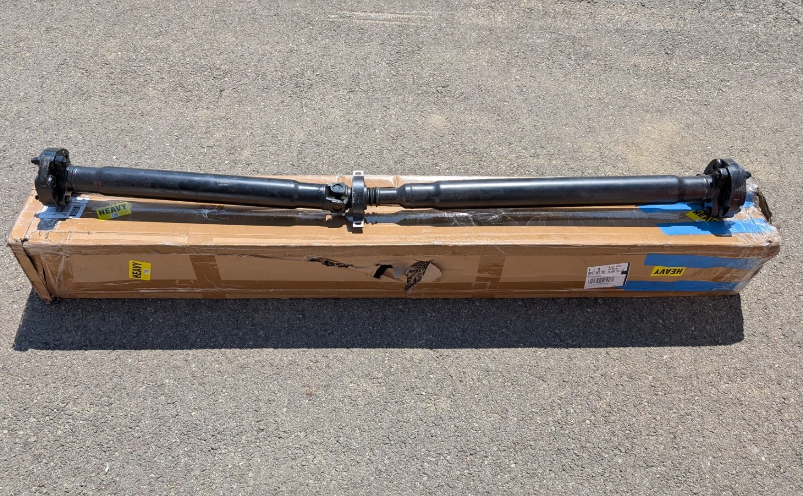10-13 BMW 535i F07 GT 13-15 F02 740i RWD Rear Driveshaft Prop Shaft w/Joints