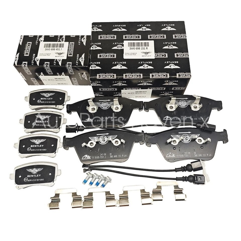 FOR Bentley Continental GT GTC Flying Spur Front&Rear Brake Pads 3W0698151AA HD FOR Bentley Continental GT GTC Flying Spur Front&Rear Brake Pads 3W0698151AA HD
