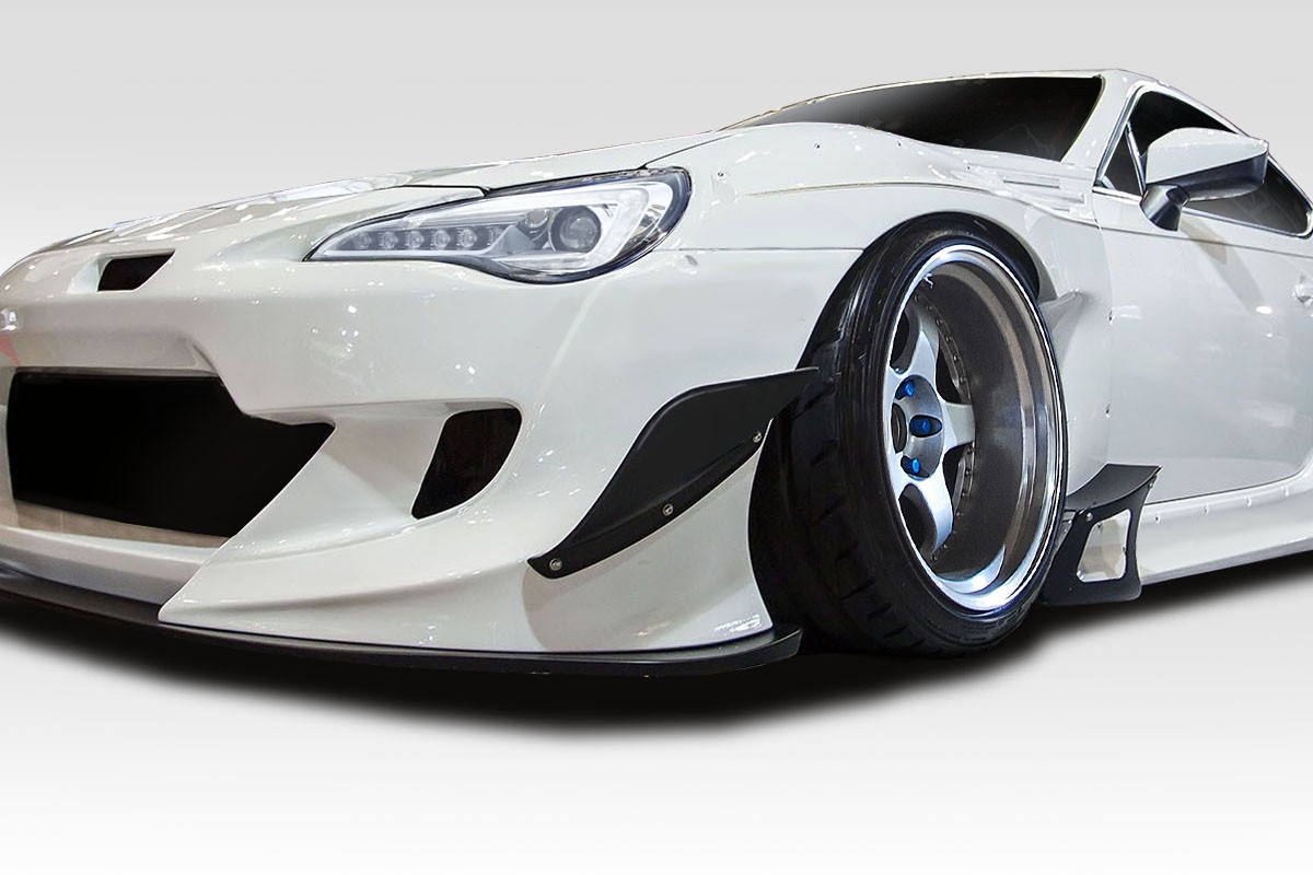 For 2013-2020 FR-S Toyota 86 Subaru BRZ Duraflex GT500 V3 Front Bumper Canards -