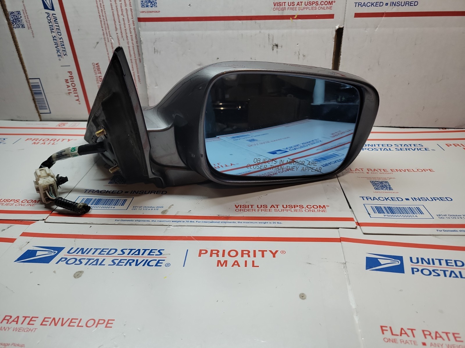 2007-2008 ACURA TL POWER DOOR MIRROR RH RIGHT PASSENGER SIDE COLOR Gray
