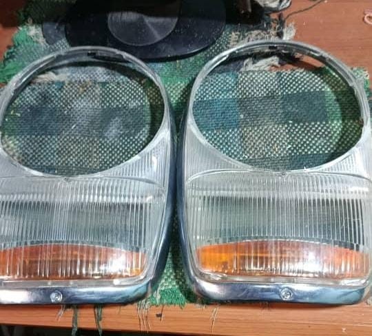 Pair NOS Headlight Door Fits Mercedes W113 280SL Pagoda Pair NOS Headlight Door Fits Mercedes W113 280SL Pagoda