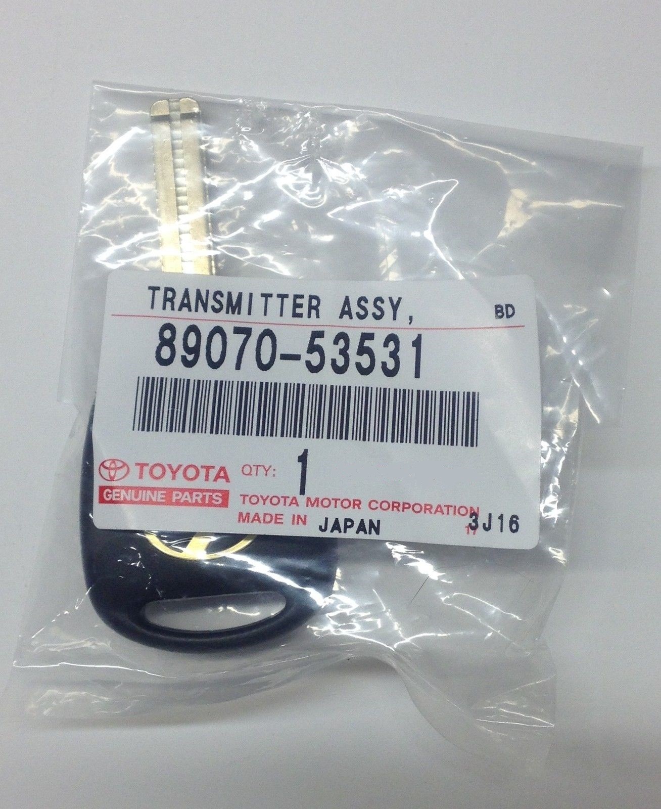 LEXUS OEM FACTORY MASTER KEY WITH REMOTE 2002-2005 IS300 89070-53531