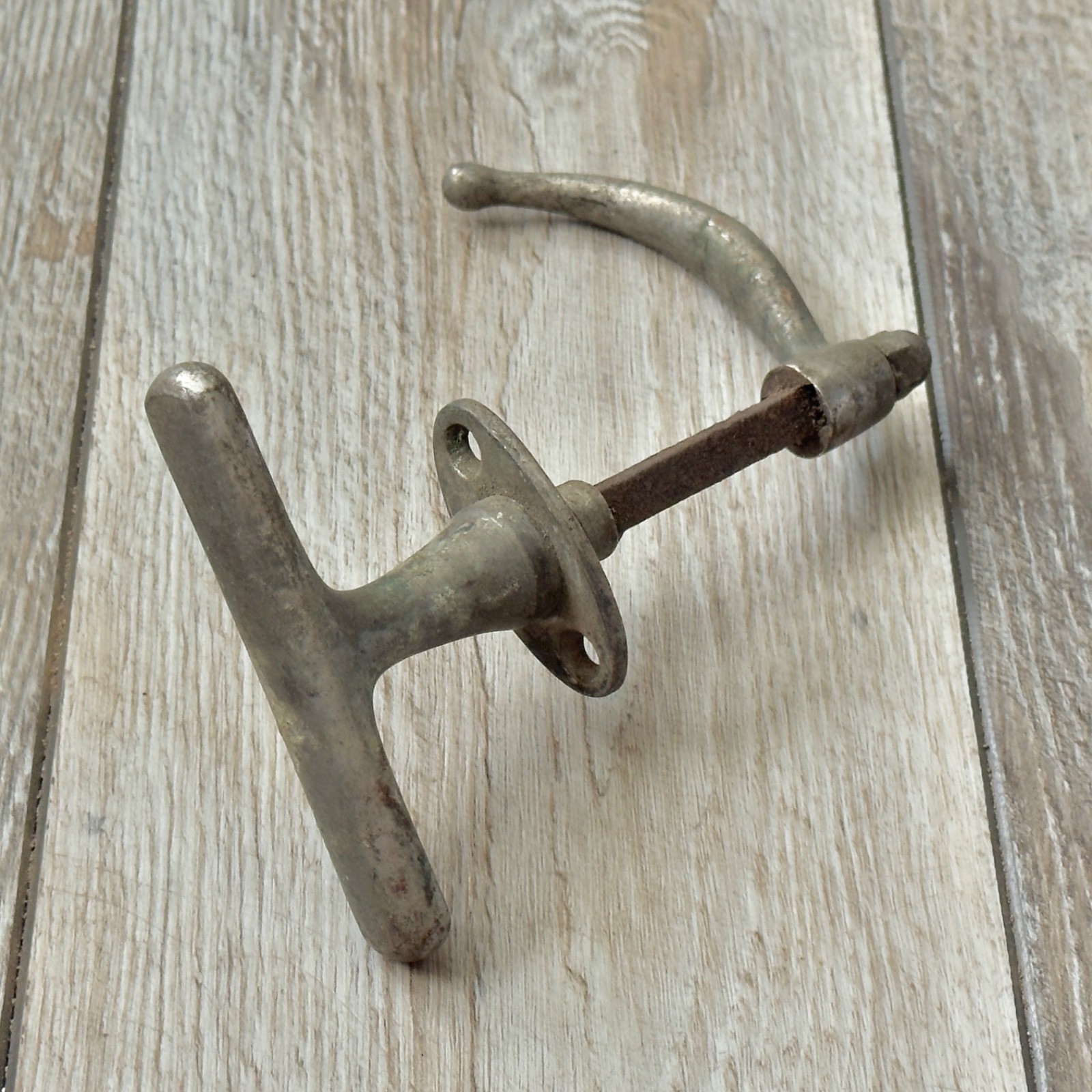Vintage Antique Car Truck Auto Door Handle Lever Set Read #DH18