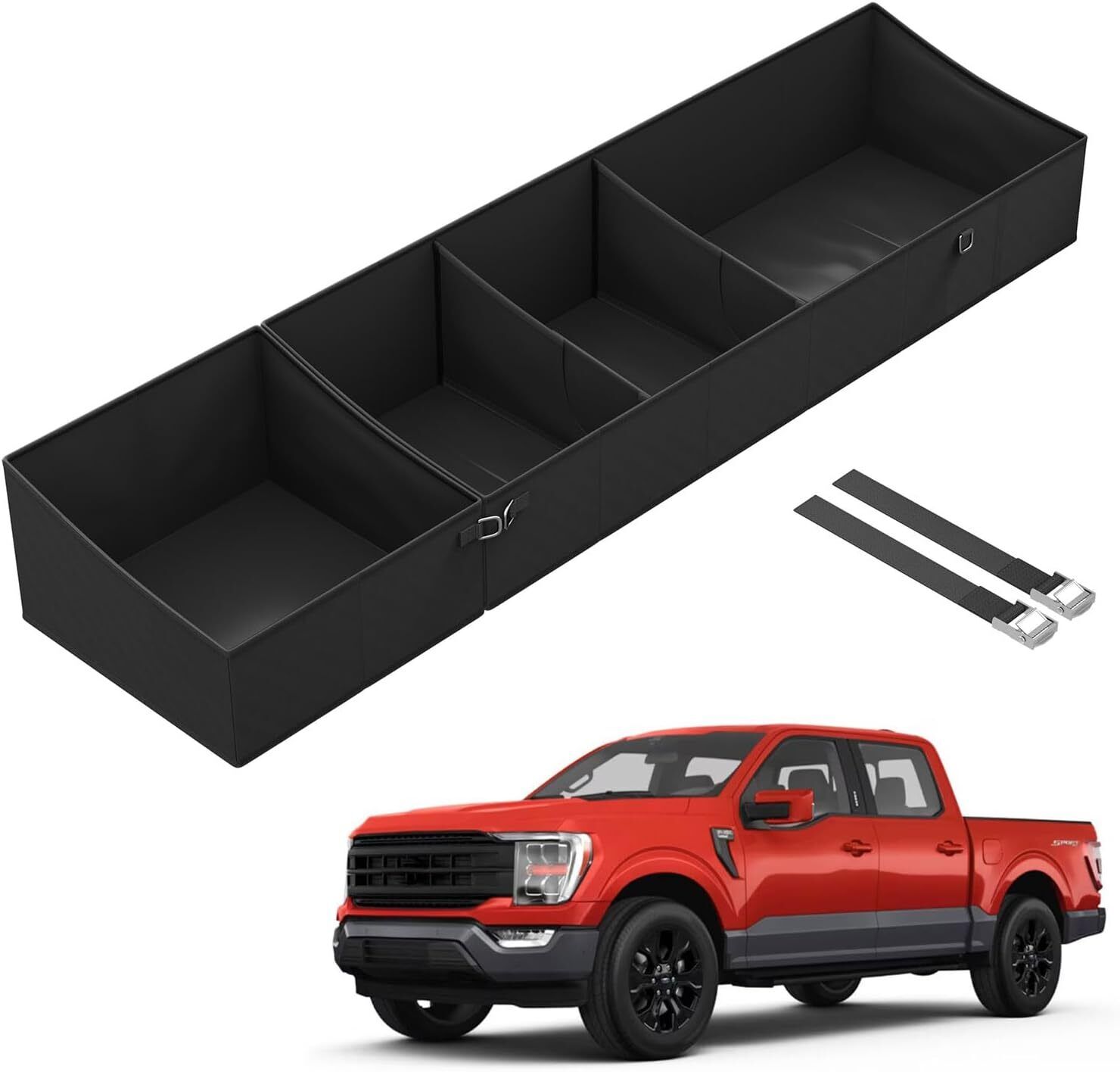 Underseat Storage Box For Ford F-150 F-250/F-350/F-450/F-550 Tool Organizer Box