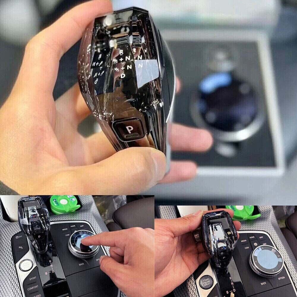3PCS Crystal Gear Shift Knob Button For BMW G30 G31 G32 G11 G12 G01 G02 X3 X4