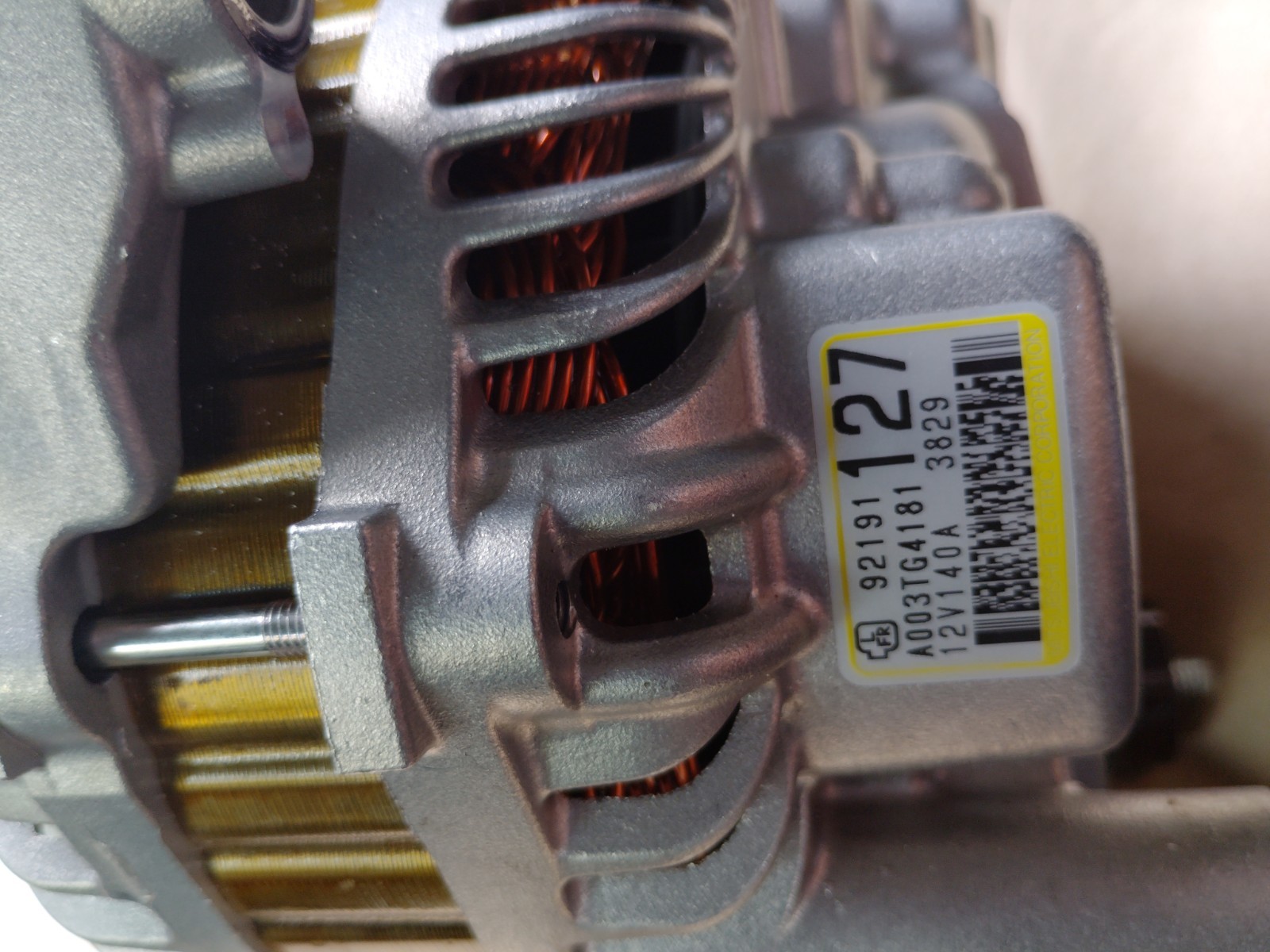 GM 92193199 Genuine Alternator 08-09 Pontiac G8 GT 6.0L V8/GTX 6.2L V8