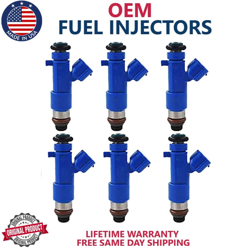 OEM 6x Fuel Injectors Fits 2009-2021 Nissan GT-R 3.8L V6 16600-JF00A