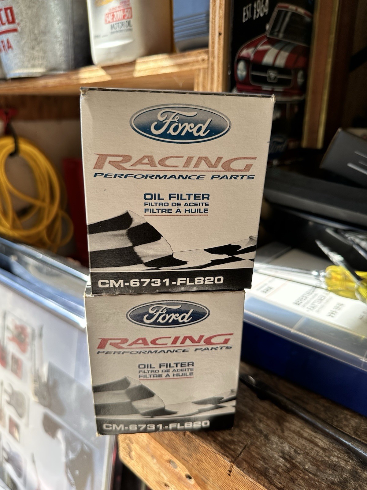 (2) Ford Racing High Performance Oil Filter