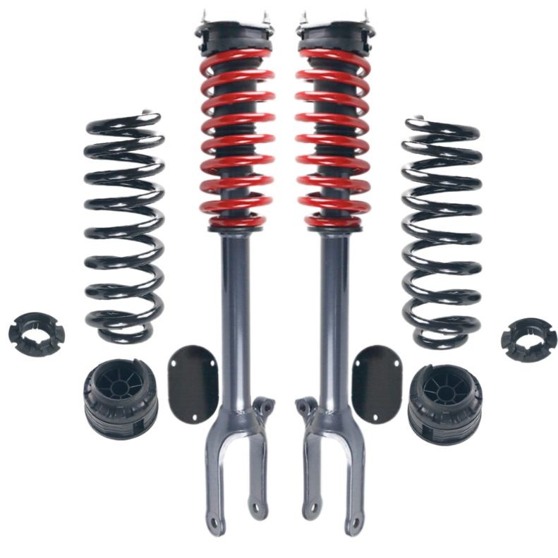 Fit 07-2012 09 Mercedes GL450 X164 Air to Coil Spring Suspension Conversion Kit