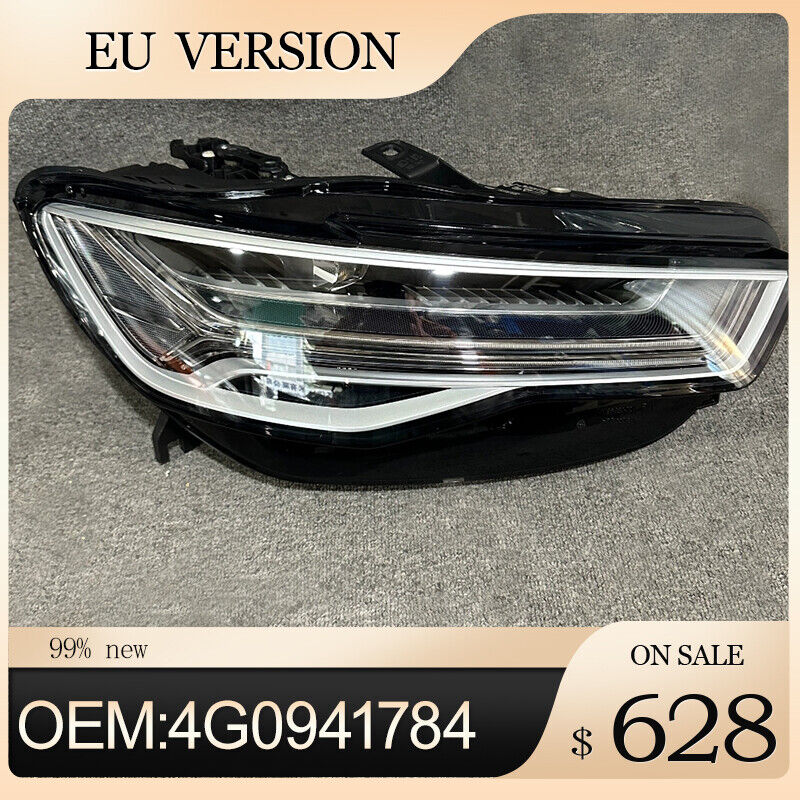 EU Right Matrix Headlight For 2016-2018 Audi A6 C7 OEM:4G0941784 Original