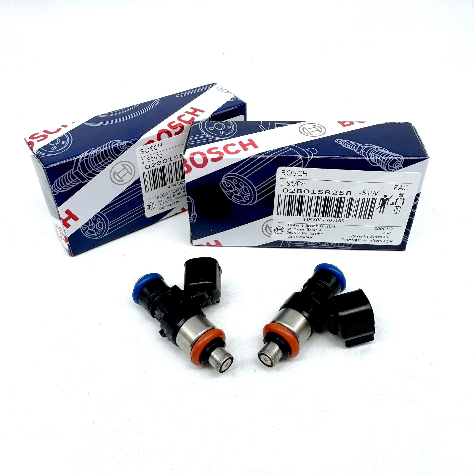 Bosch Upgrade Fuel Injector Set NEW OE BOSCH X 2 fits 2521068 Polaris 2011-2021