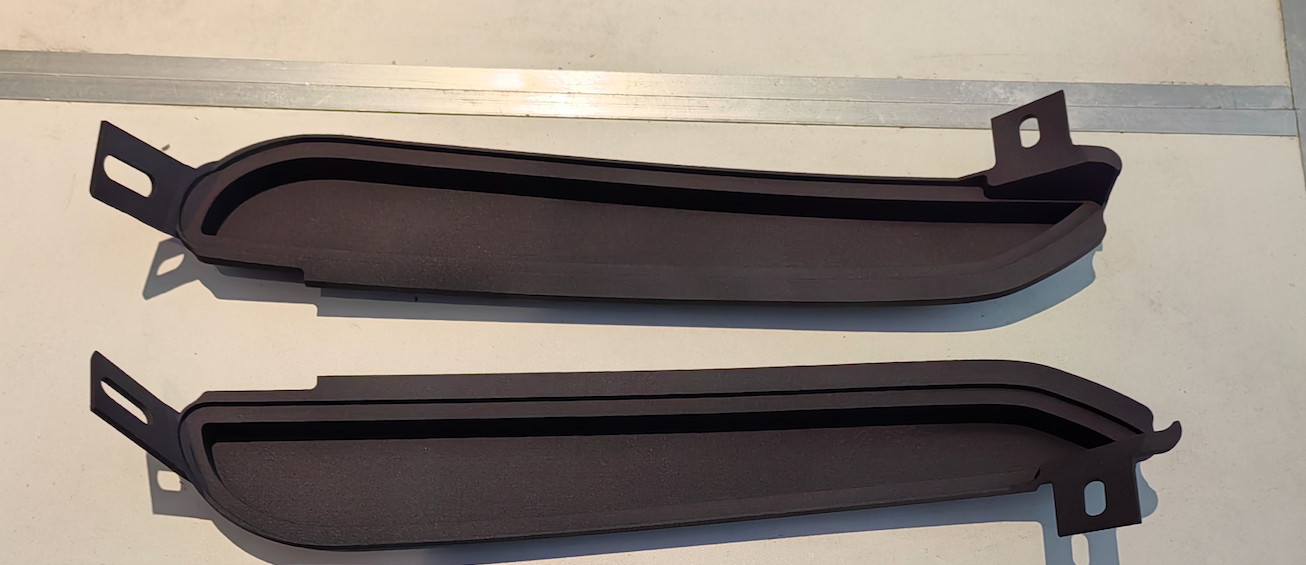 DRL delete - Nissan 370z Nismo V2 - Matte Black - 3D printed SLS - Solid