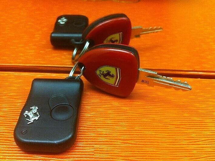 2 x Shell Case For Ferrari 348 355 360 Modena Keyless Entry Remote Car Key Fob