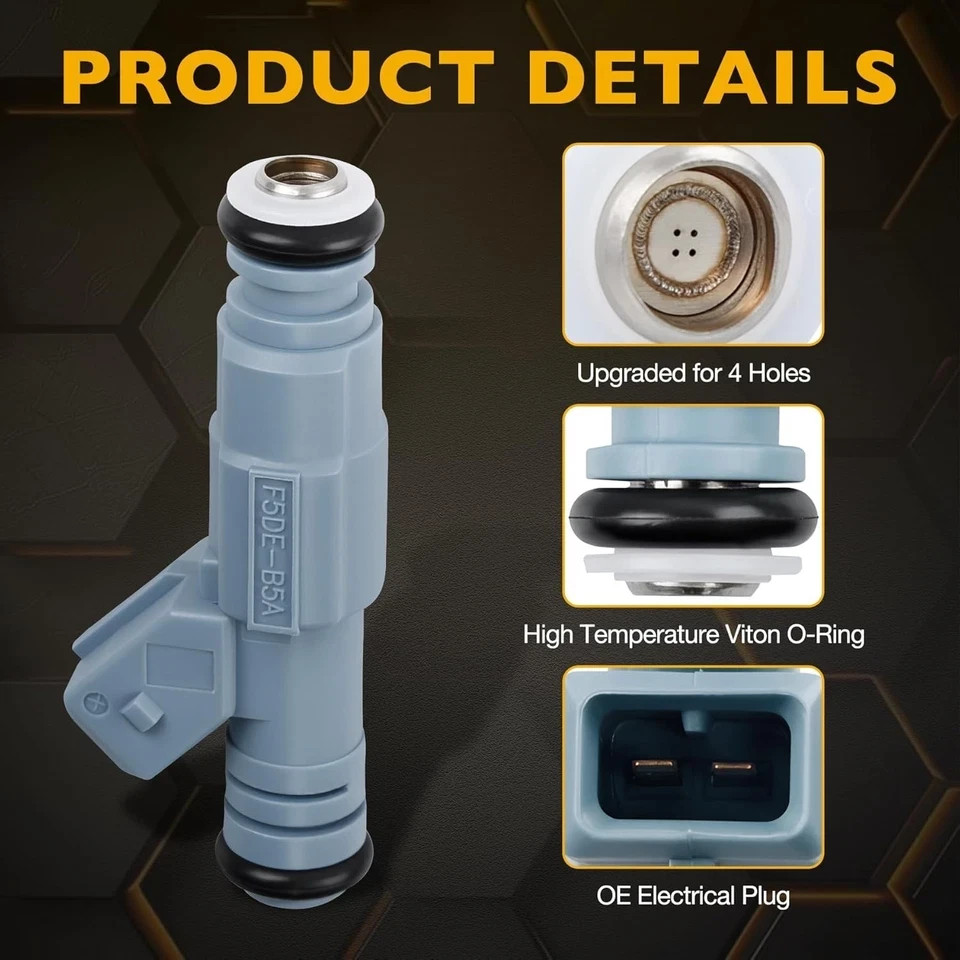 OEM 1x Bosch Fuel Injector Fit For Chevrolet Corvette 5.7L 1985-2004 0280155715