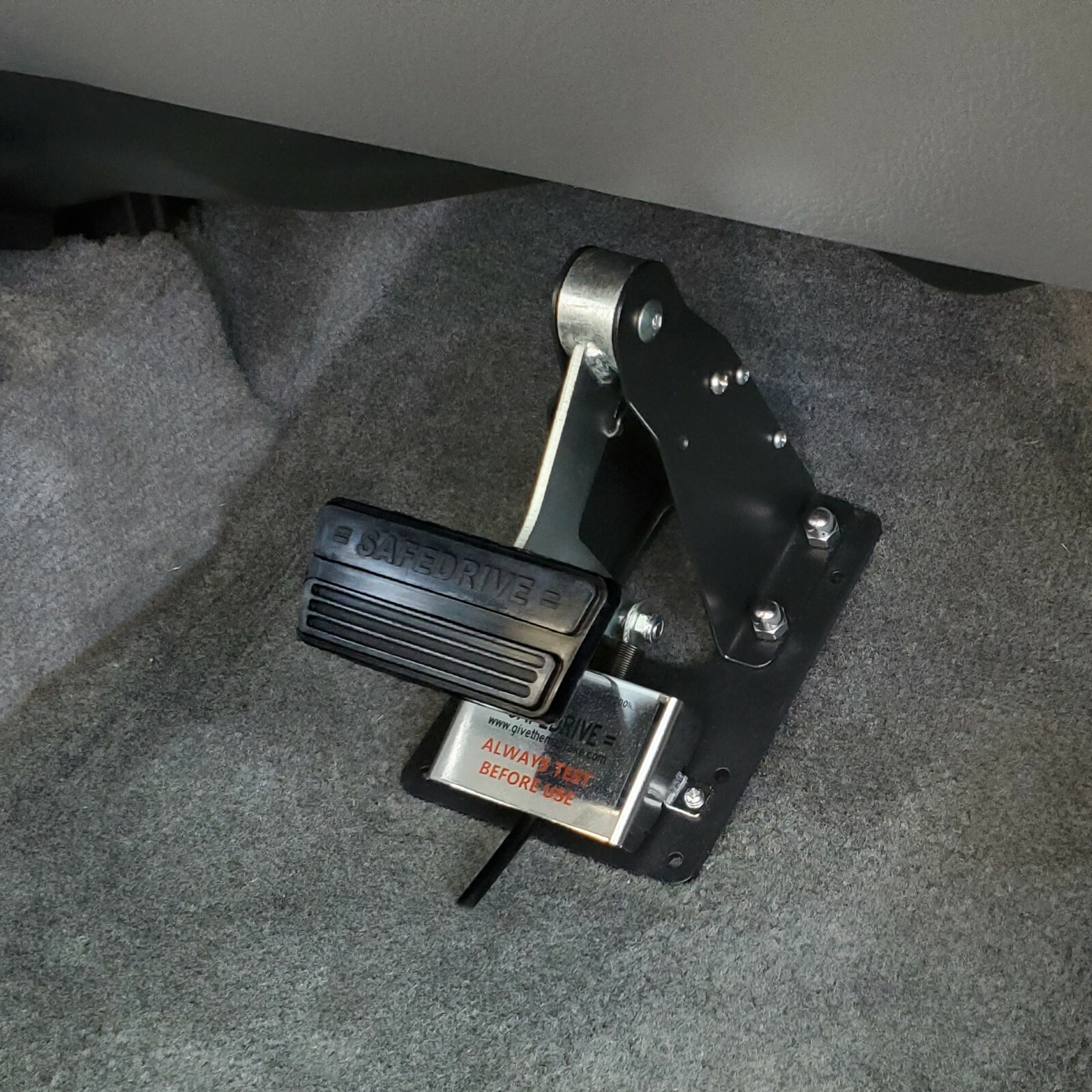 Passenger Side Brake Dual Brake Drivers Ed Brake Driving School Instructor Brake