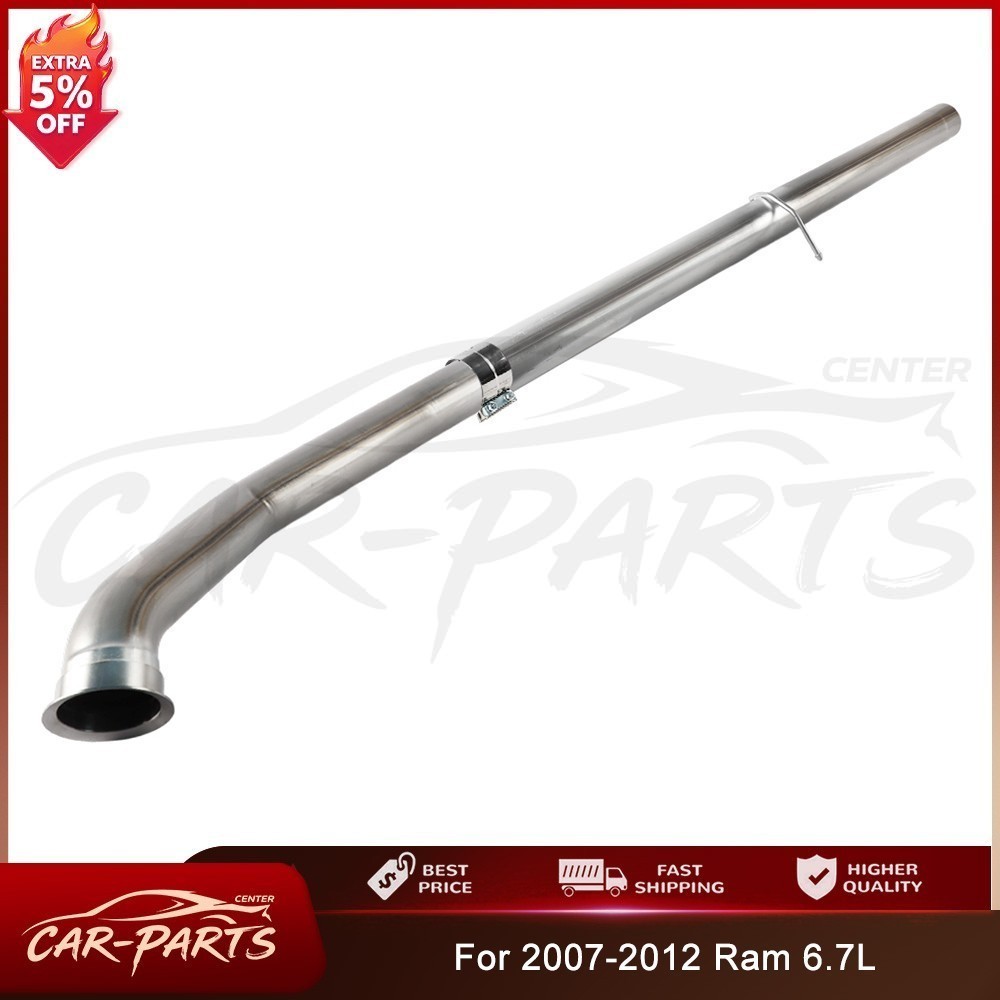 For 2007-2012 Ram 2500 3500 Cummins 6.7L I6 Turbo Back Diesel Exhaust 4  Pipe D