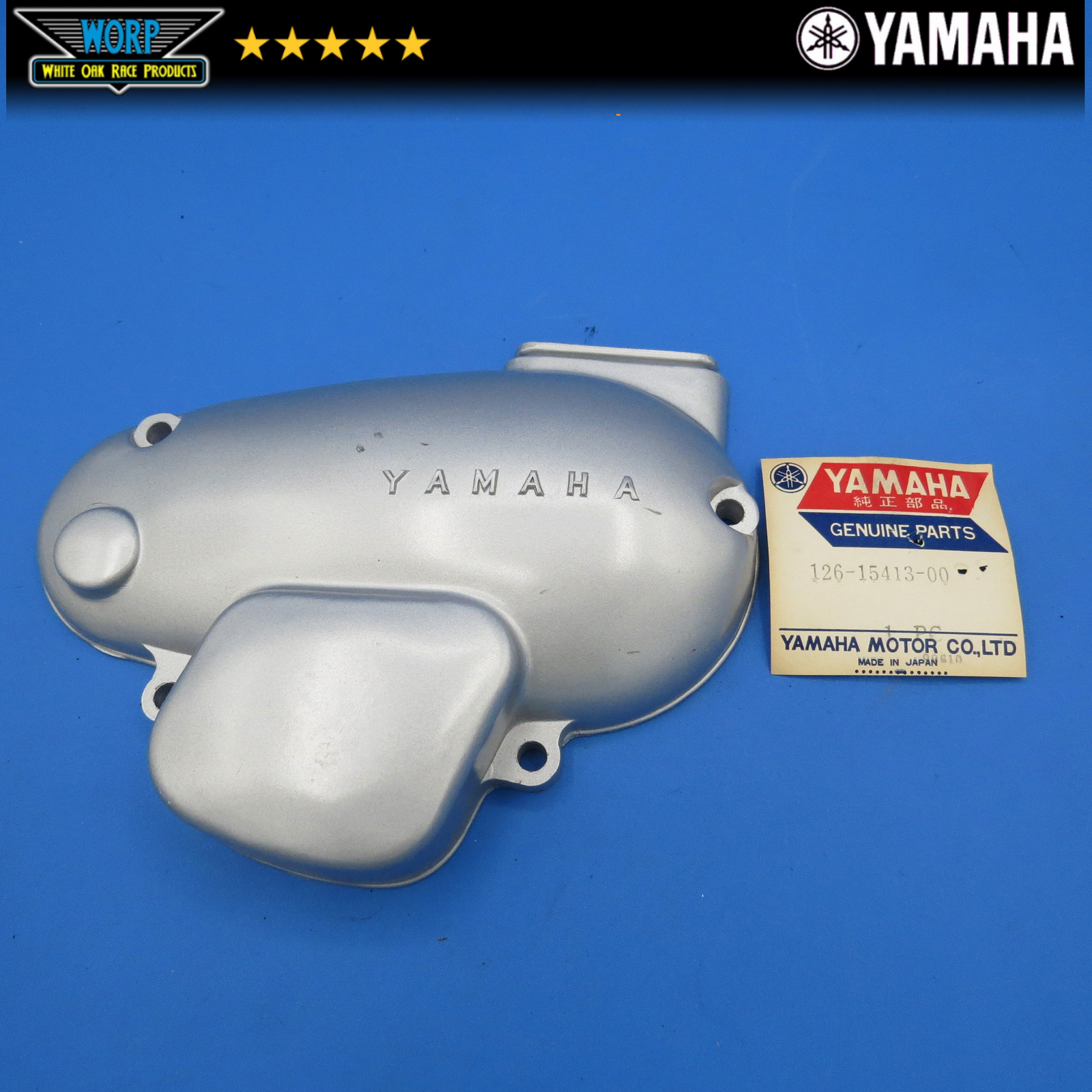 NOS OEM YAMAHA 64-66 YG1 CARBURETOR COVER CASE HOUSING 126-15413-00-00 NOS OEM YAMAHA 64-66 YG1 CARBURETOR COVER CASE HOUSING 126-15413-00-00