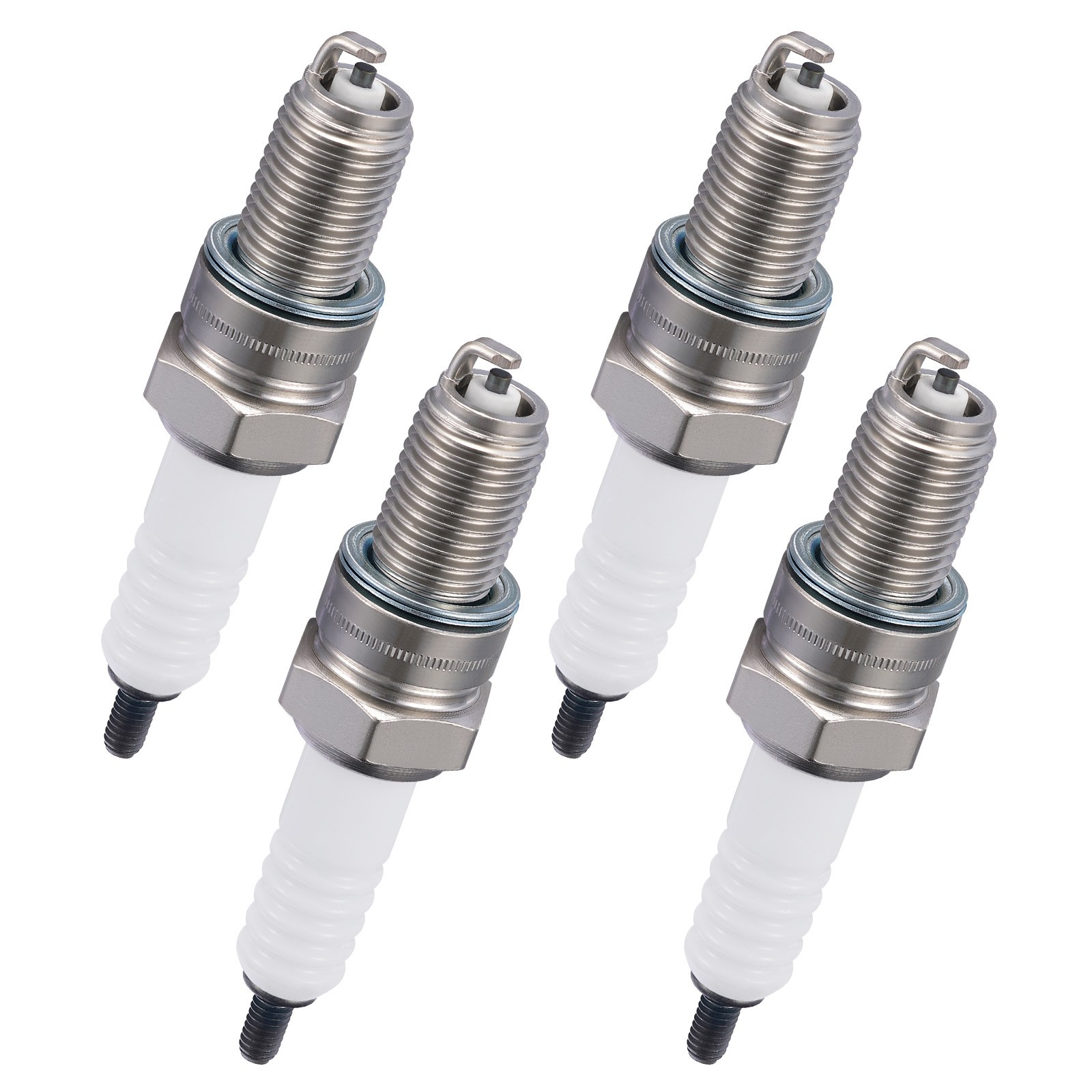 4 Pack DR8EA Nickel Standard Resistor Spark Plugs Fits Ferrari 348 TB 3.4L 7162 4 Pack DR8EA Nickel Standard Resistor Spark Plugs Fits Ferrari 348 TB 3.4L 7162