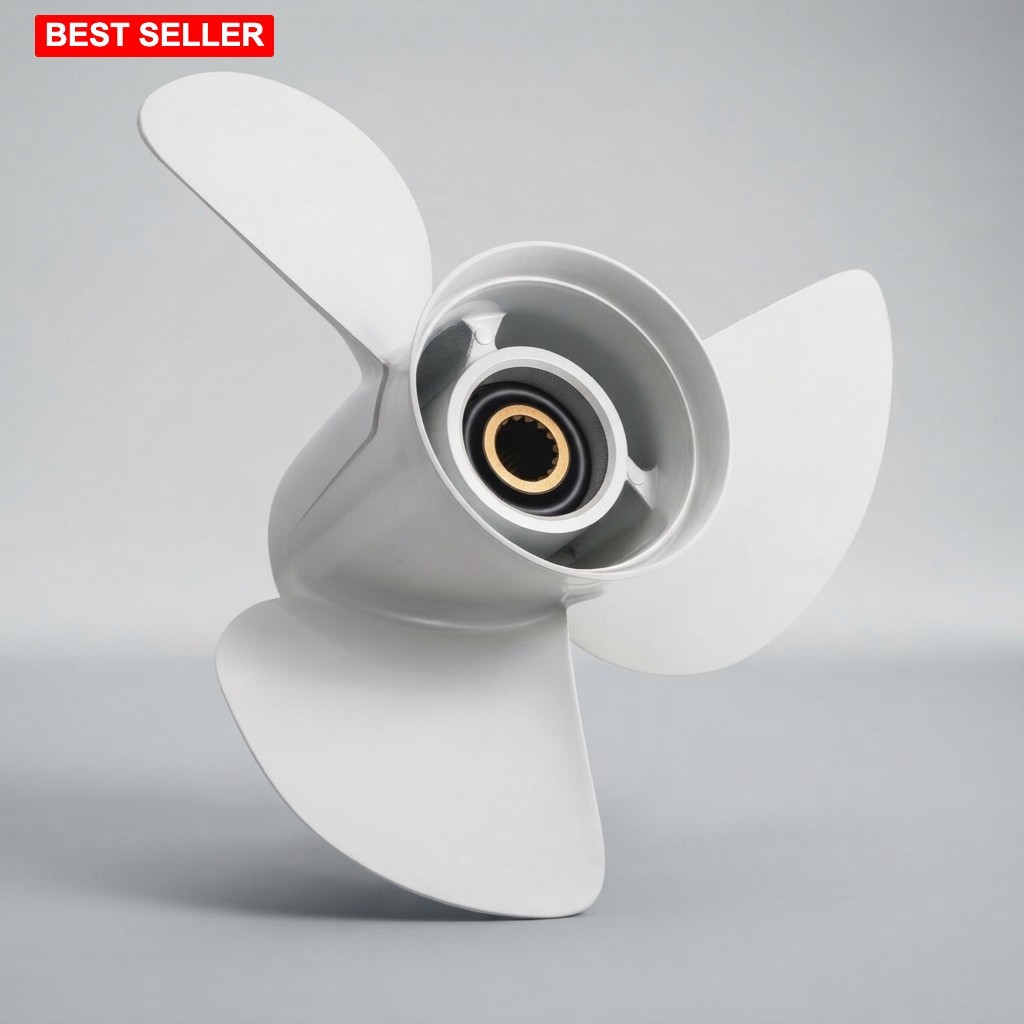 Boat Propeller Aluminum Right Rotation 15 Spline Fits 150-250HP Outboard Engines