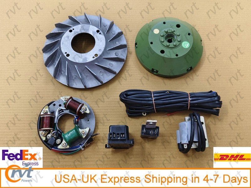 Vespa VNA/VNB/Super/VBA/VBB/Sprint 12V ELECTRONIC CONVERSION KIT