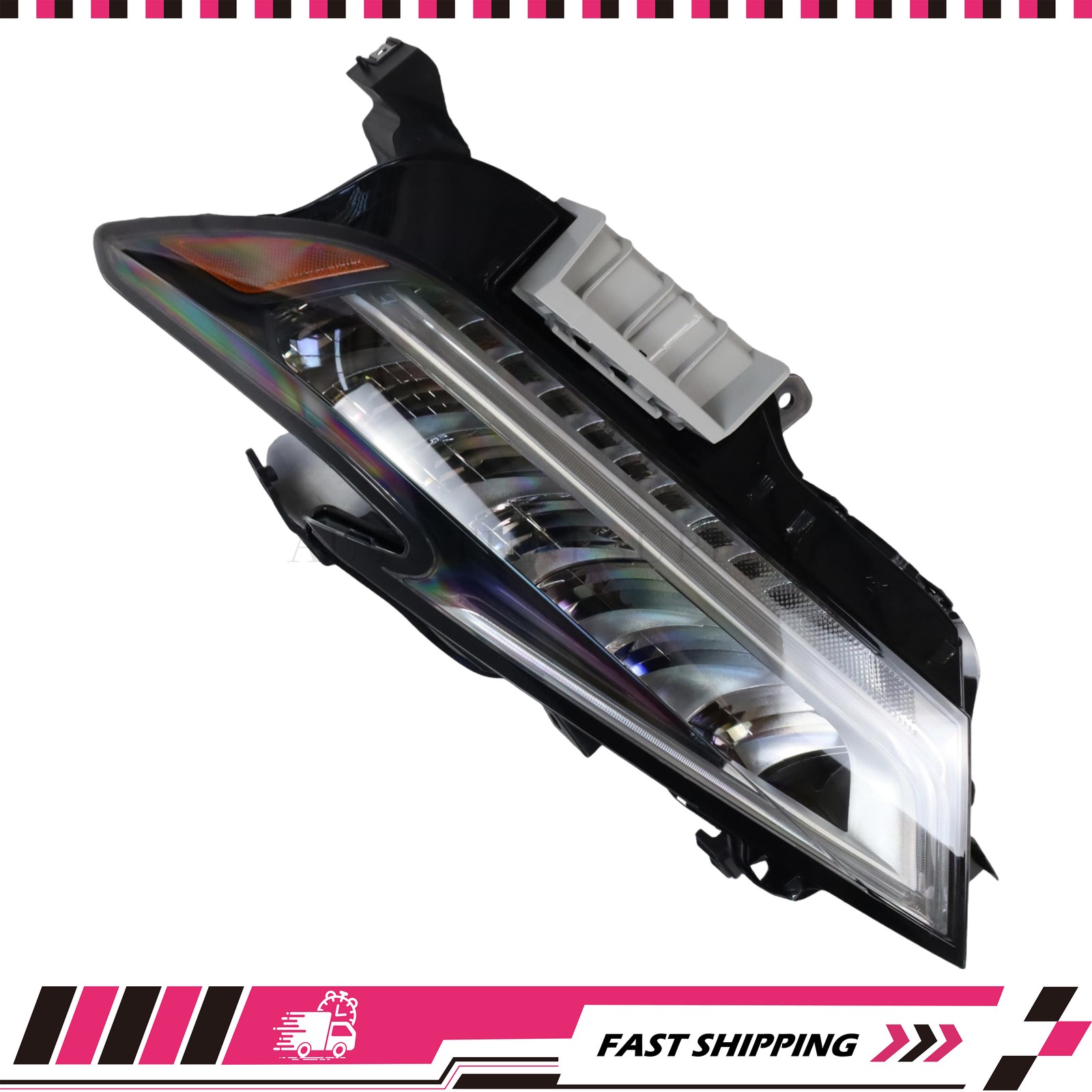Driver Left Side LED Housing Chrome Headlight For 2019-21 Nissan Maxima US