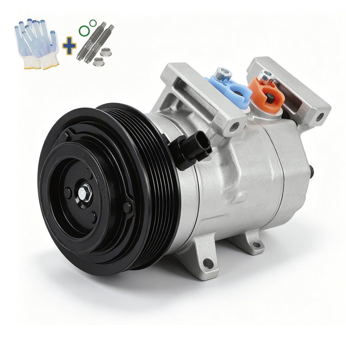 Air AC Compressor.For 2011-2013 Dodge Charger Challenger Chrysler 300 V6 3.6L