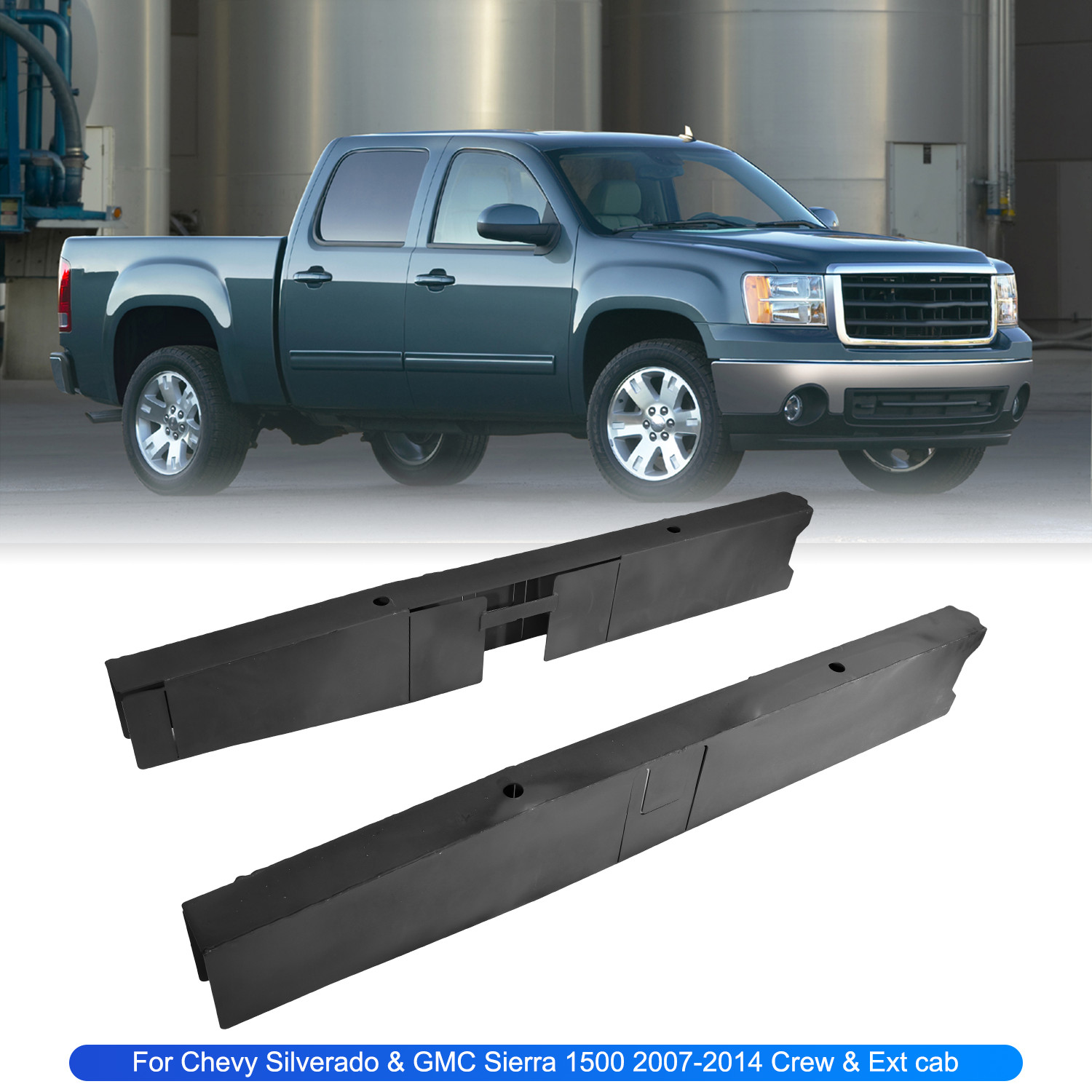 Center Frame Section for 07-14 2nd/3rd Gen Silverado 1500 Extended Cab&Crew Cab