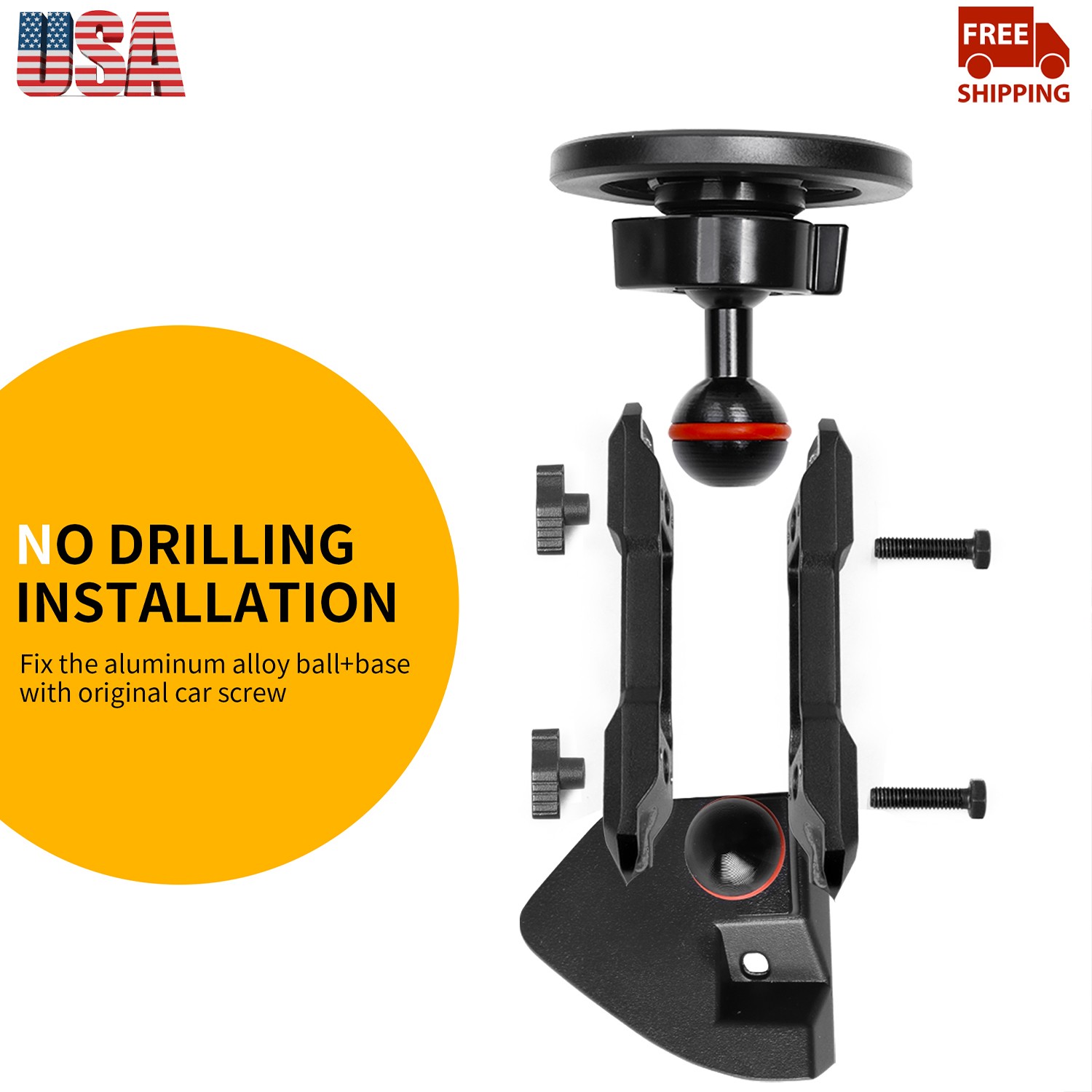 Magnetic Center Console Left Phone Holder For Jeep Wrangler JL/JT/4XE 2018+2/4Dr Magnetic Center Console Left Phone Holder For Jeep Wrangler JL/JT/4XE 2018+2/4Dr
