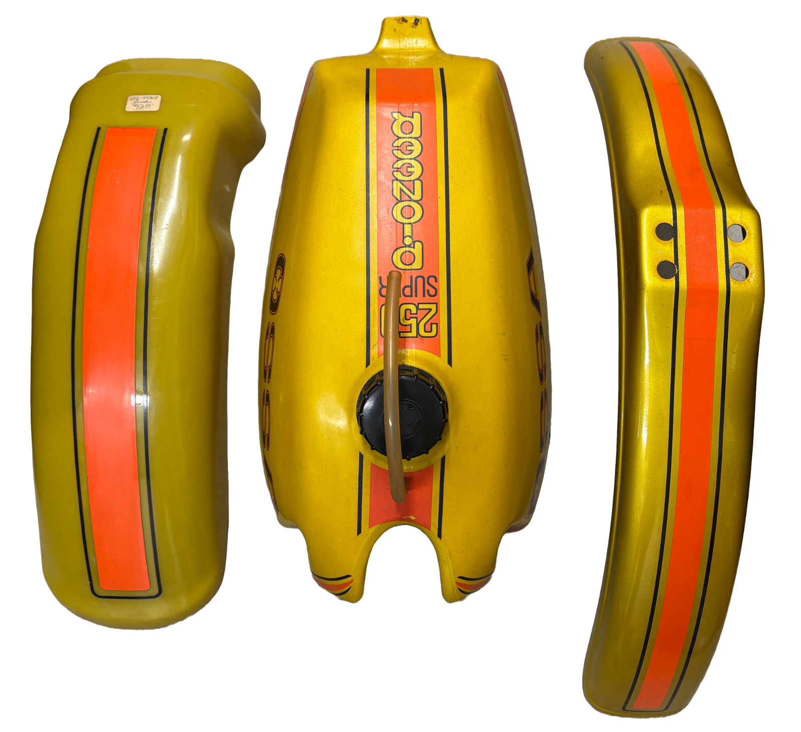 Original Fuel Tank & Fender Set for Ossa Super Pioneer 250cc Original Fuel Tank & Fender Set for Ossa Super Pioneer 250cc