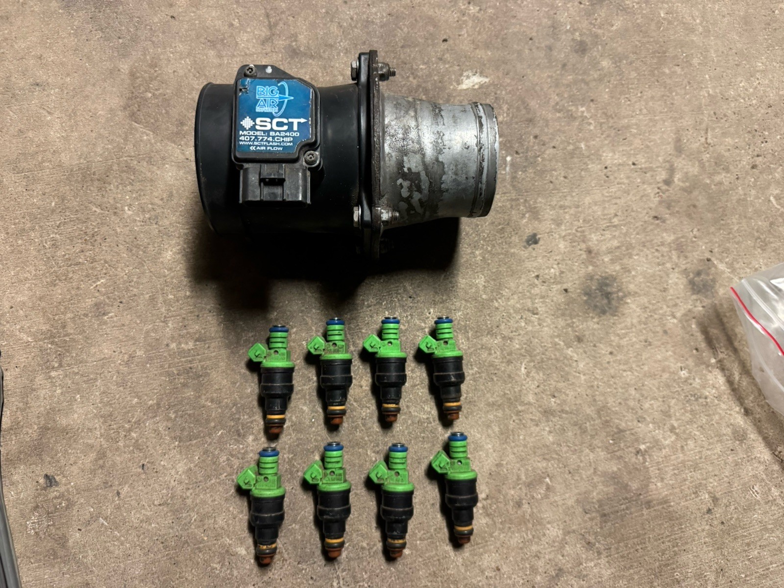 1989-04 Ford Mustang 5.0L SCT 90mm Mass Air Meter &42lb Injector Cobra 302 GT LX 1989-04 Ford Mustang 5.0L SCT 90mm Mass Air Meter &42lb Injector Cobra 302 GT LX