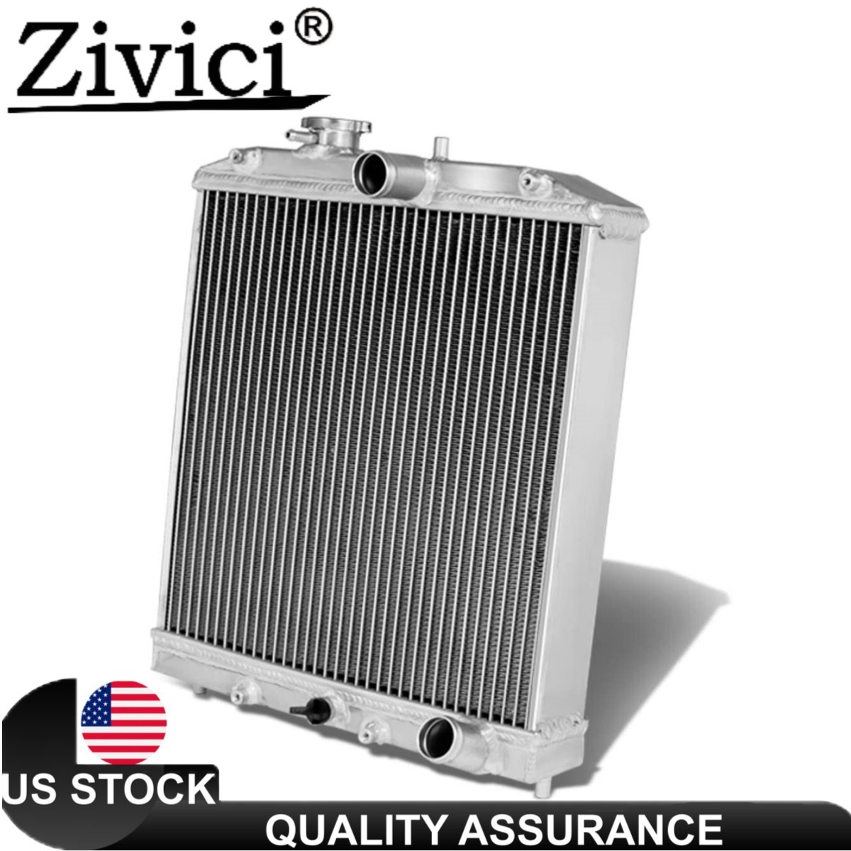 4 Row Aluminum Cooling Radiator Fits 1992-2000 Civic EG EK DEL SOL Integra 1290