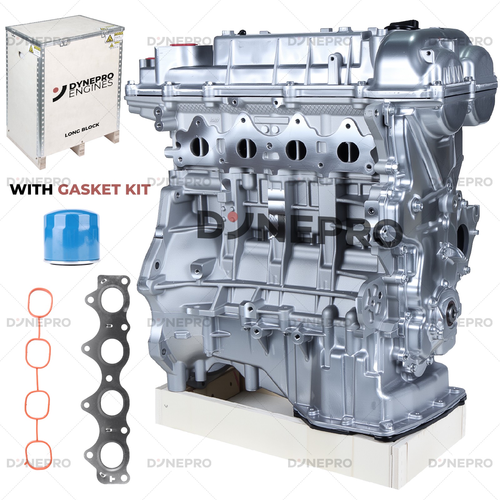 Long Block Engine Motor For Hyundai Kia Rio Soul G4FD 1.6L 1591CC GAS 2012-2019