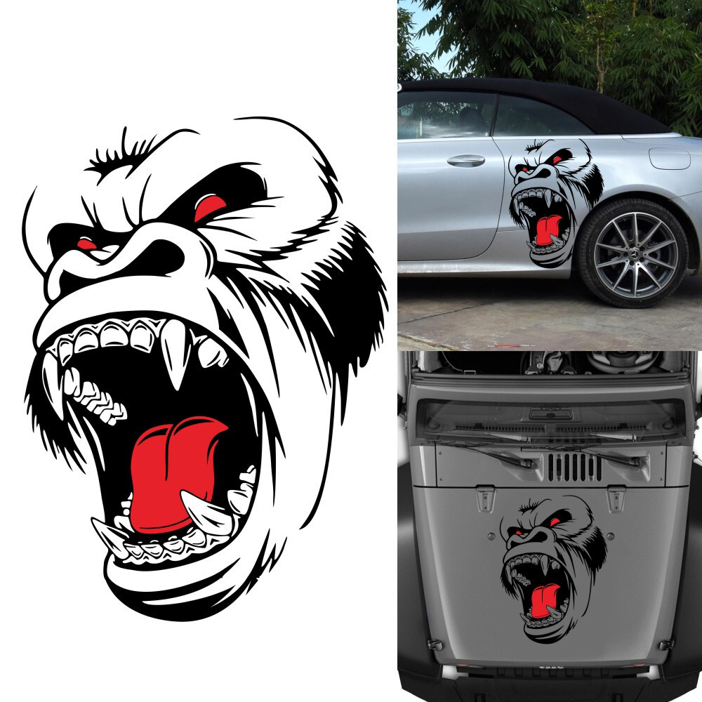 Sticker Vinyl Decals Graphics For Car Door Hood Body Side DIY Decor Waterproof