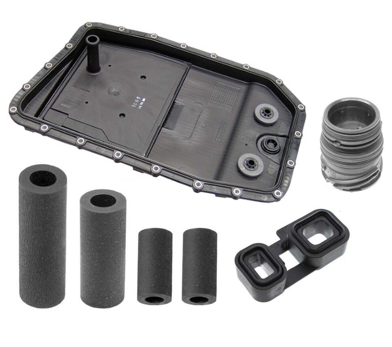 ZF Auto Trans Oil Pan Mechatronic Seals Filter Kit for BMW E60 E63 E65 E66