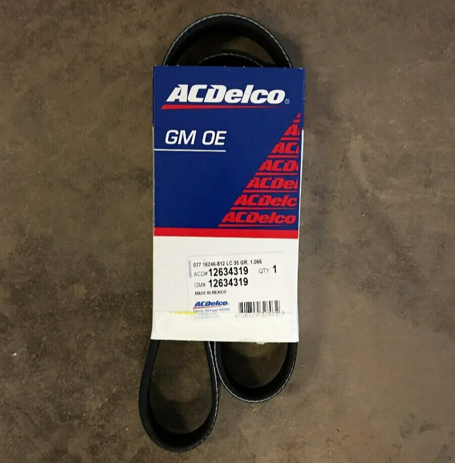 NEW GENUINE GM A/C Serpentine Belt 12634319