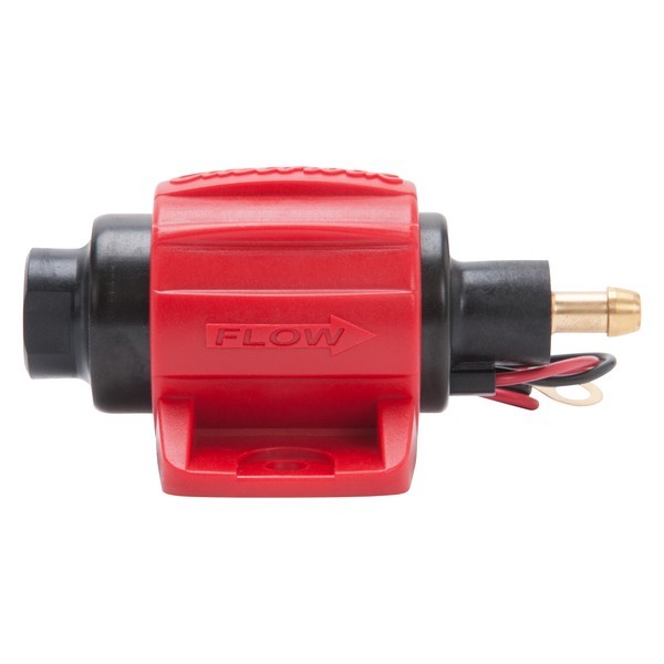 Edelbrock 17301 Universal Micro In-Line Electric Red Fuel Pump 38 GPH 7 PSI