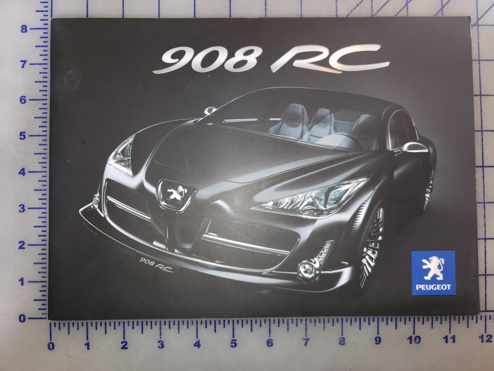 2007 Peugeot 908 RC Brochure 2007 Peugeot 908 RC Brochure