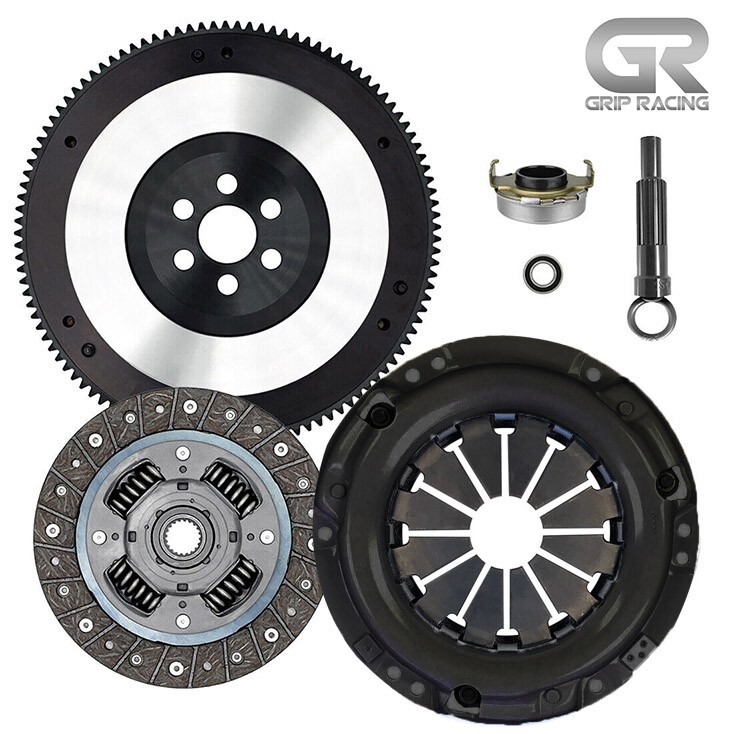 GR Stage 1 Clutch Kit+12 LBS Billet Steel Flywheel Fits Honda Fit Jazz 2009-2020