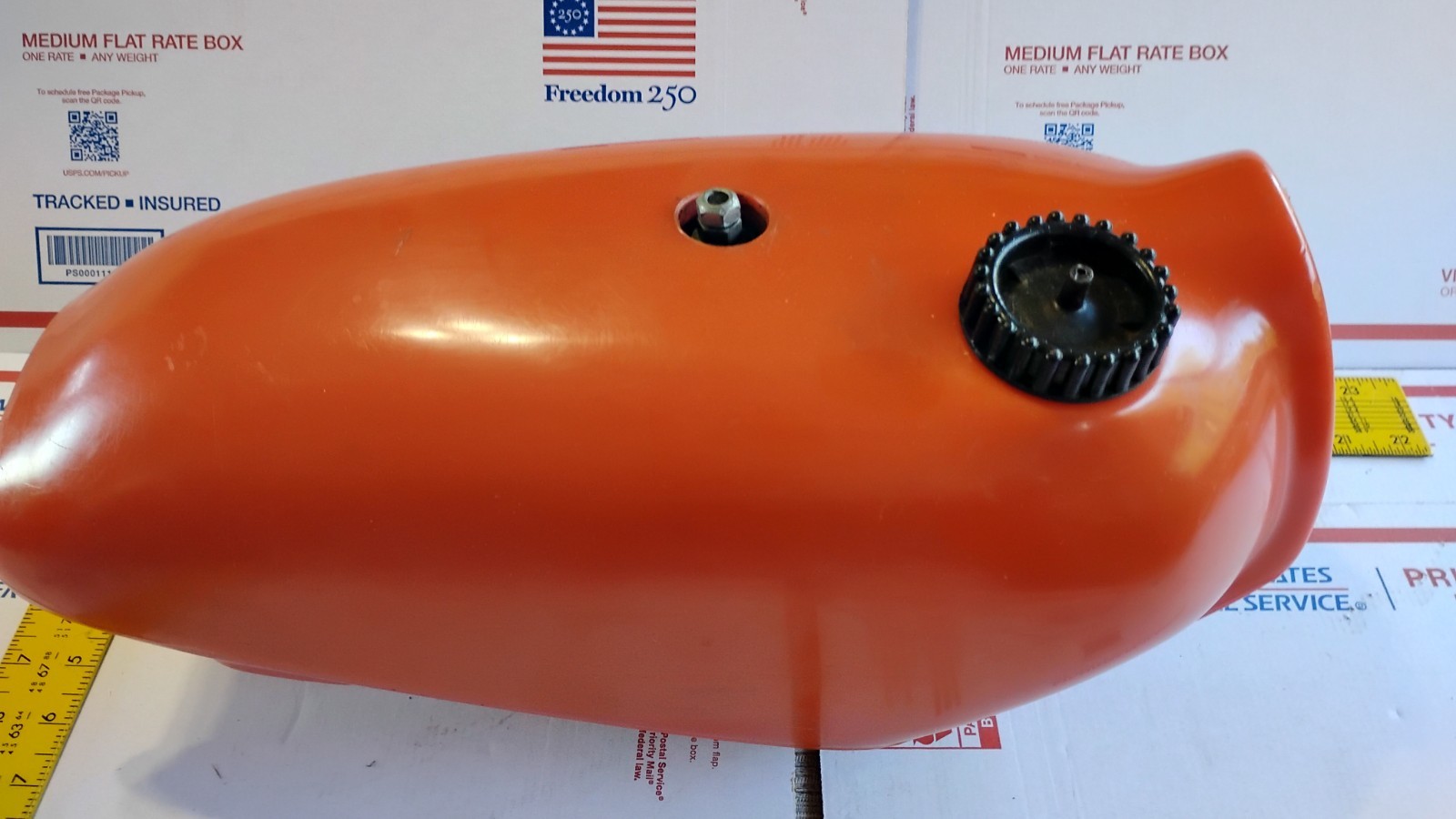 Clarke Universal Mini Motorcycle 1.2 Gallon Gas Tank 1336 USA HODAKA ROAD TOAD Clarke Universal Mini Motorcycle 1.2 Gallon Gas Tank 1336 USA HODAKA ROAD TOAD