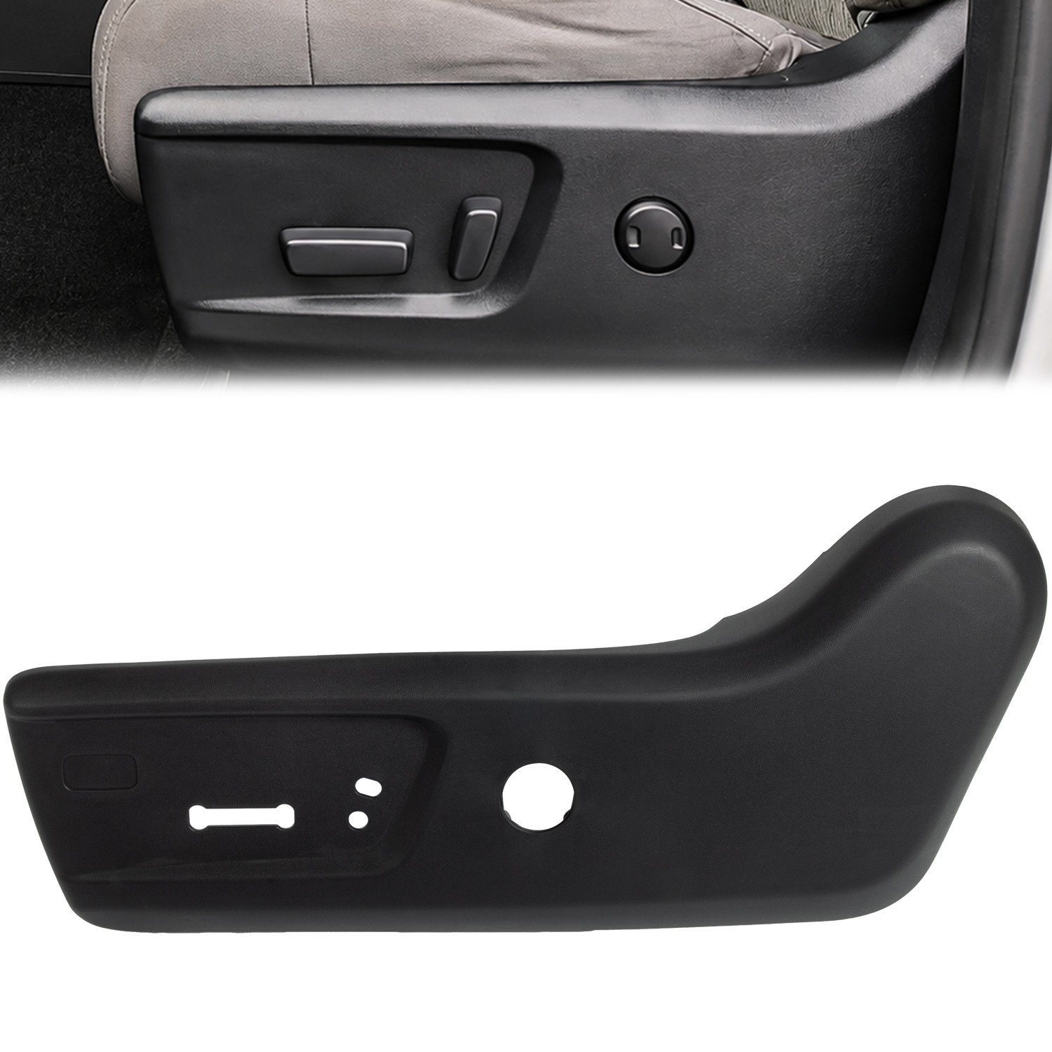 Driver Seat Trim Panel For 2014-2021 Toyota Tundra Track Cover 71812-0C212-C0 Driver Seat Trim Panel For 2014-2021 Toyota Tundra Track Cover 71812-0C212-C0