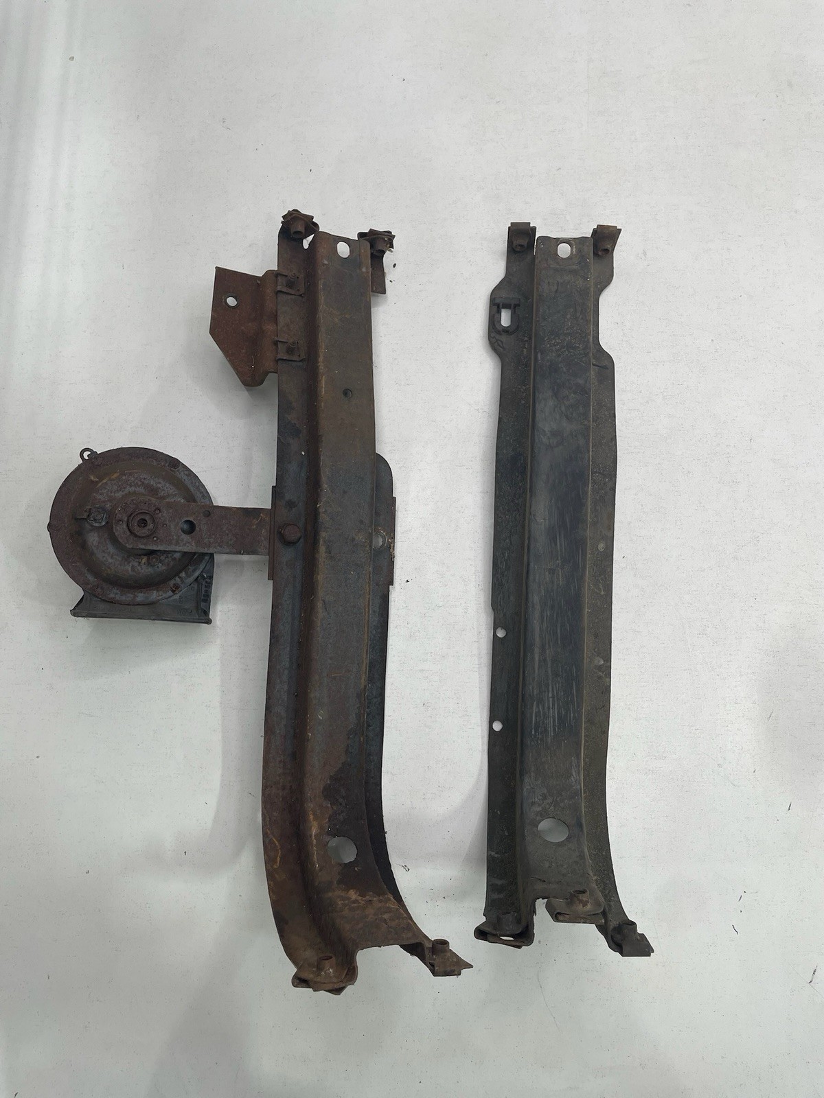 1977-81 Pontiac Firebird Radiator Core Support Vertical Reinforcement Brace Set