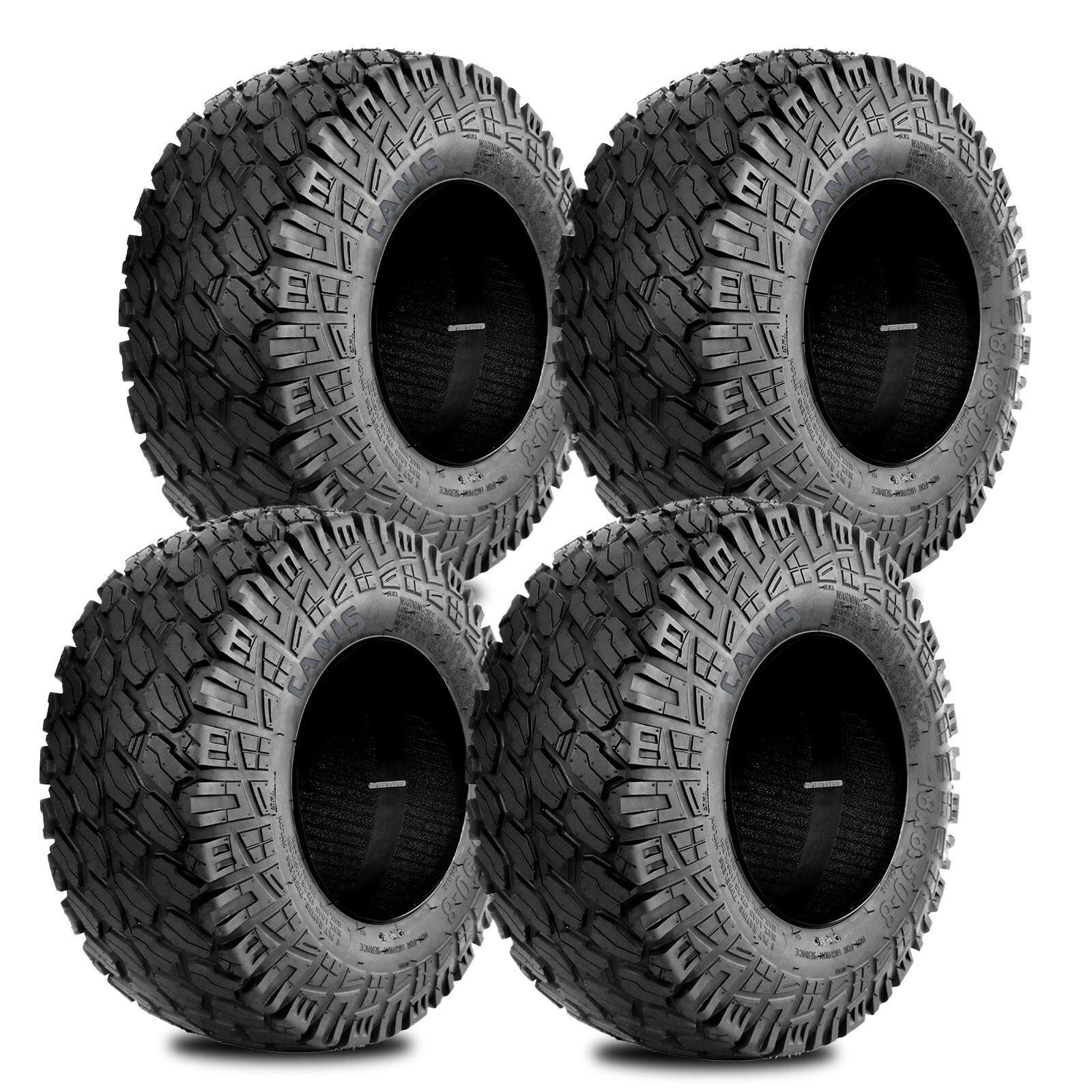 Set Four 18X8.5-8 18X8.50X8 Golf Cart Tires 6 ply All Terrain Tire Set Four 18X8.5-8 18X8.50X8 Golf Cart Tires 6 ply All Terrain Tire