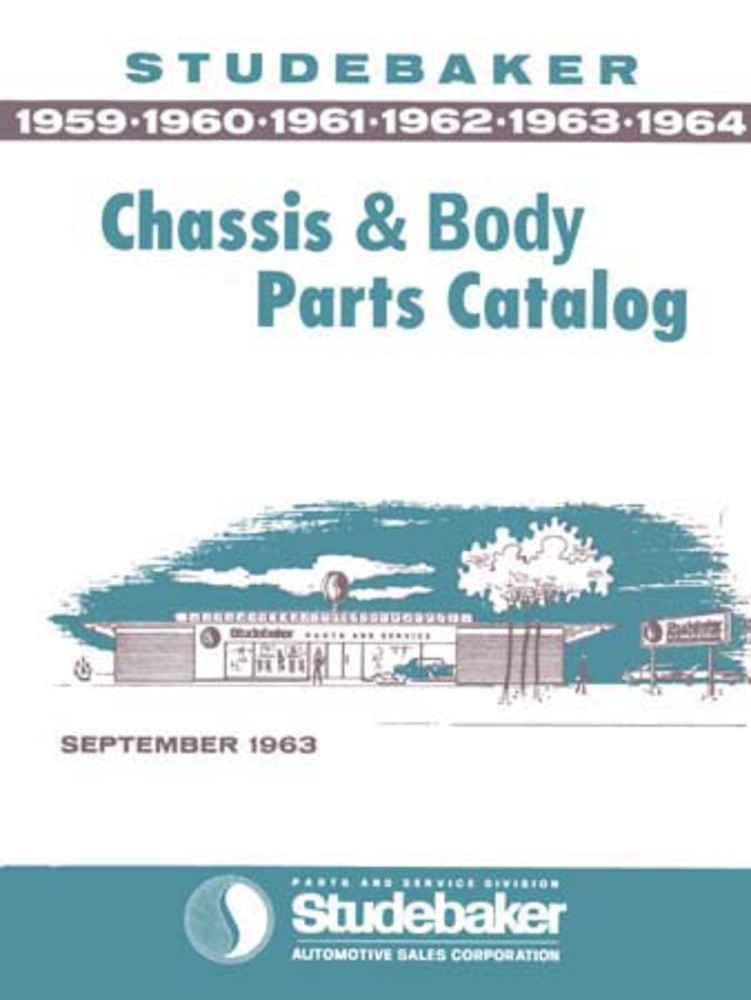 1959-1964 Studebaker All Models Parts Book