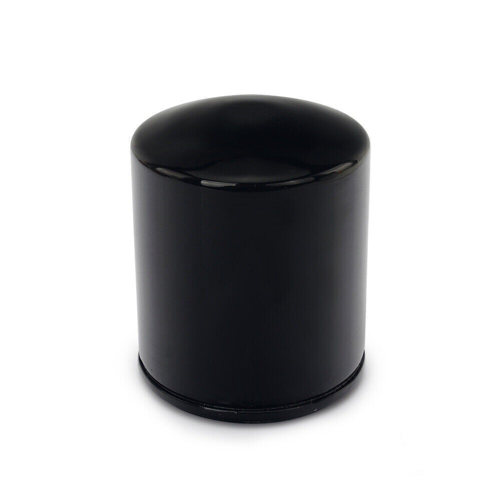 Black Oil Filter for Harley Touring Dyna SOFTAIL Fat Boy 2000-2018 FXD TRIKE