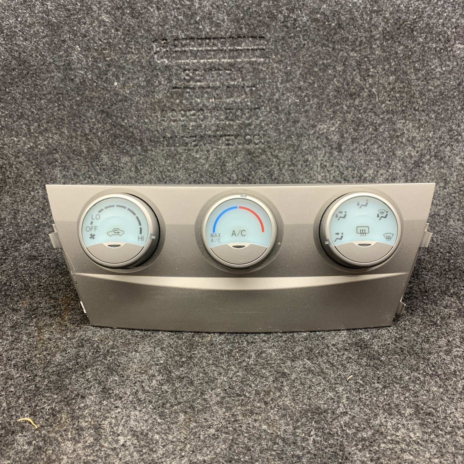 2010 2011 Toyota Camry LE manual ac heater climate control switch panel knob OEM 2010 2011 Toyota Camry LE manual ac heater climate control switch panel knob OEM